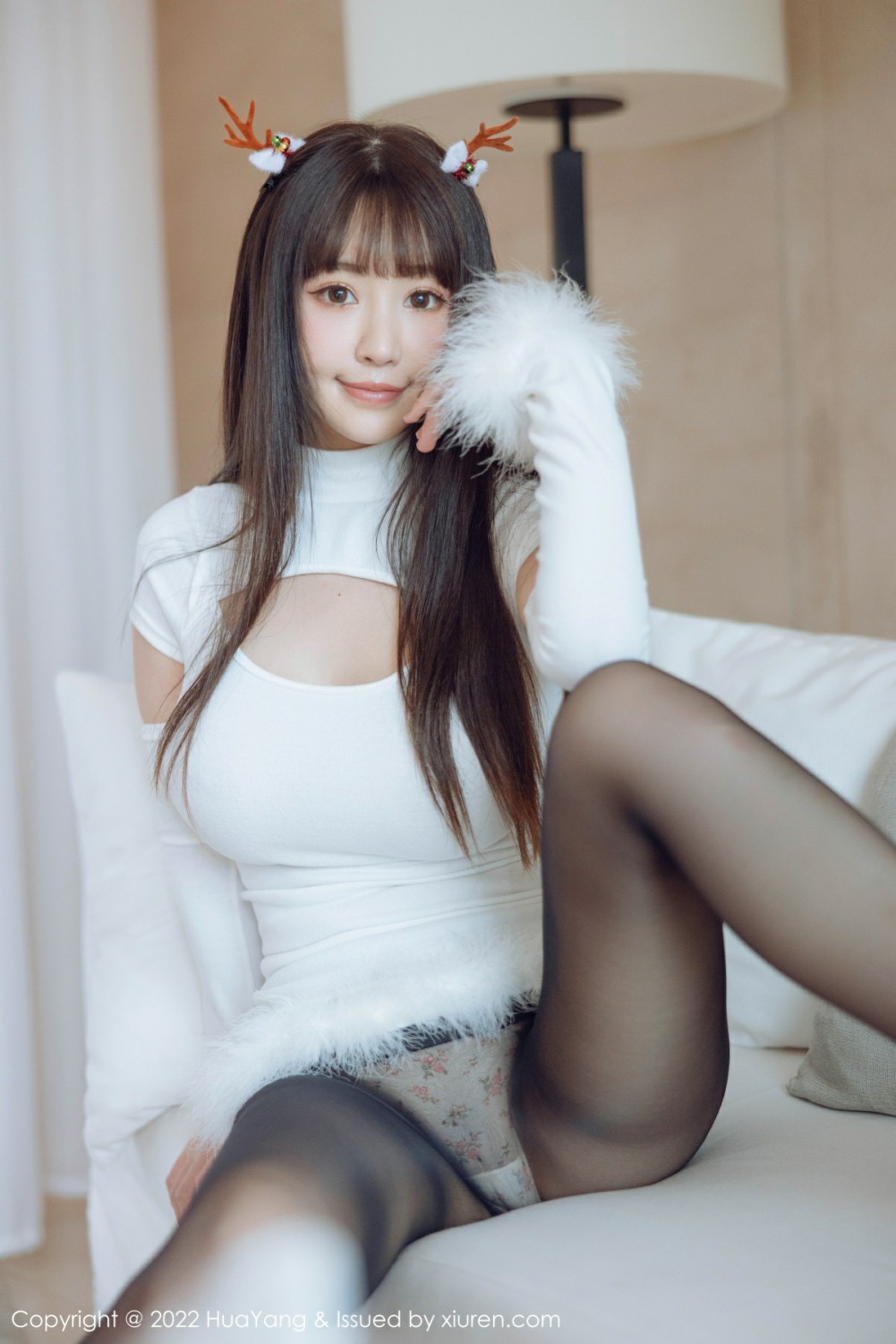 [HuaYang花漾写真] 2022.01.12 VOL.480 朱可儿Flora 诱人黑丝